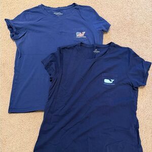 Vineyard Vines Women’s Tees in Navy and Blue